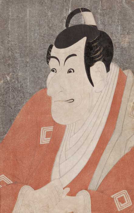 東洲斎写楽
市川鰕蔵の竹村定之進
江戸後期（寛政6～7年頃）