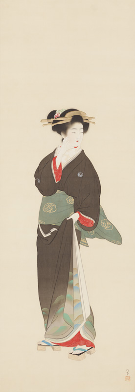 上村松園
美人之図
昭和12年