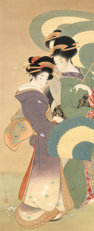 上村松園
三美人之図
明治41年