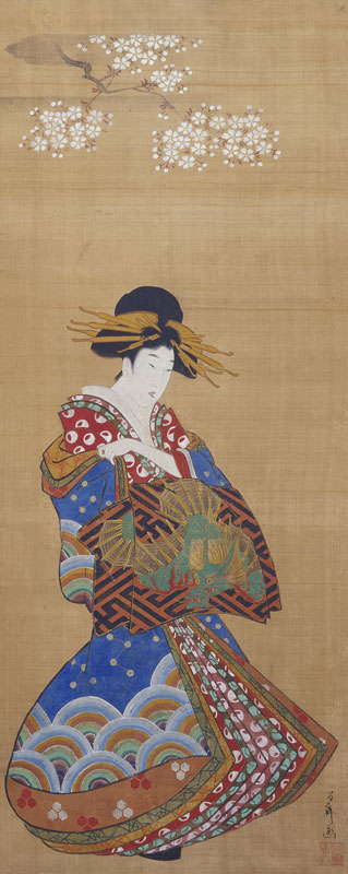 歌川久信
遊女道中